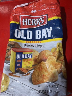 Herr's Old Bay Papas fritas - 7.75 oz Bolsa (4 bolsas)