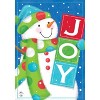 Briarwood Lane Christmas Garden Flag 12x18 For Outdoor Snowman Joy Winter For Christmas Garden Flag Flags For Outside - 3 of 4