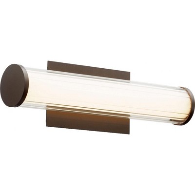 Quorum Lighting 1 - Light Vanity in  Oiled Bronze