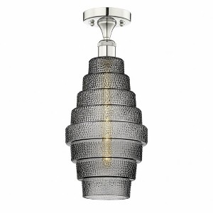 Cascade - 5W 1 LED Semi-Flush Mount In Industrial Style-17.75 Inches Tall and 8 Inches Wide - 1 of 1