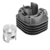 Unique Bargains Racing Scooter Cylinder Big Bore Kit for Yamaha Jog Zuma 2 Stroke 50cc for Minarelli 1E40QMB Engine 70cc with 10mm Piston Pin 1Set - 4 of 4