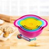 Cheer Collection 10 Piece Nested Mixing Bowl Set with Measuring Spoons - 2 of 4