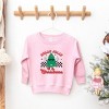 The Juniper Shop Holly Jolly Christmas Tree Youth Ultra-Soft Graphic Sweatshirt - 2 of 3