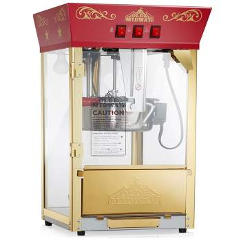Retro Popcorn Machine with 2.5 oz. Kettle, Purple - Olde Midway