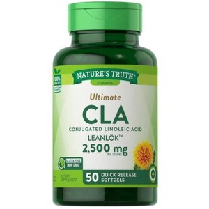 Nature's Truth CLA 2500mg | 50 Softgels - 1 of 3
