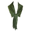 CTM Women's Classic Pashmina Style Shawl Wraps - 2 of 4