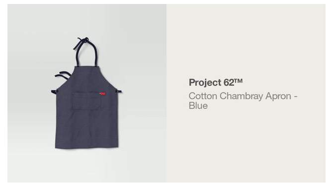Cotton Chambray Apron Blue - Project 62&#8482;, 2 of 7, play video