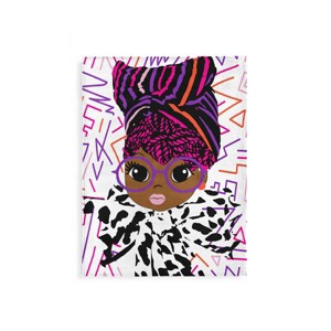 Pardon My Fro Afro Brats Fleece Blanket - 1 of 4