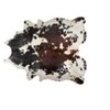 HomeRoots 5' X 7' Brown and White Cowhide Hand Knotted Area Rug - 4 of 4