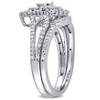EVERLY JEWELRY | Sterling Silver 1/4 CT TW Diamond Vintage Ring Set - 2 of 4