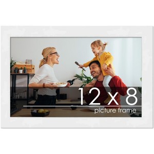 PosterPalooza | 12x8 Wood Frame with UV Acrylic, 6 Finishes: Black, White, Bronze, Silver, Wood, Mahogany - 1 of 4