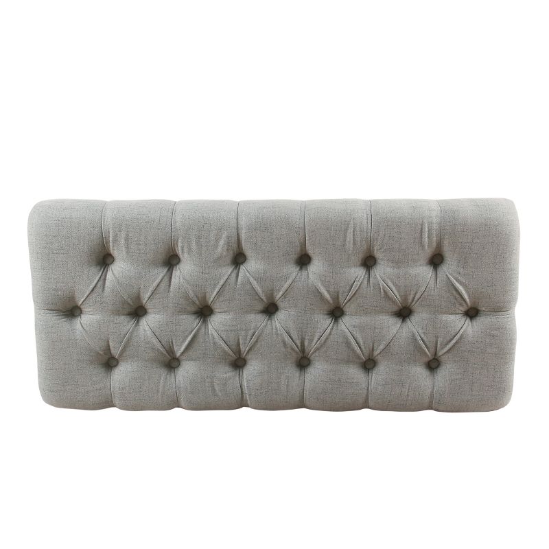 Ainsley Button Tufted Storage Bench - HomePop, 6 of 15