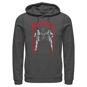 Mens Star Wars Darth Vader and Stormtrooper Pose Lightweight Hoodie - 1 of 4