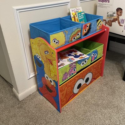 Sesame street book and best sale toy organizer