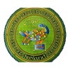 Slickblue Celtic Art Wall Plaque – Ceramic Peacock Symbol with Rope Hanger, 6" Irish Accent Piece - 3 of 3