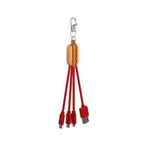 GEMS Novelty 3-in-1 Keychain Charging Cable - 1 of 3