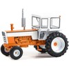 1973 Tractor with Enclosed Cab Orange and White "Down on the Farm" Series 8 1/64 Diecast Model by Greenlight - 2 of 3