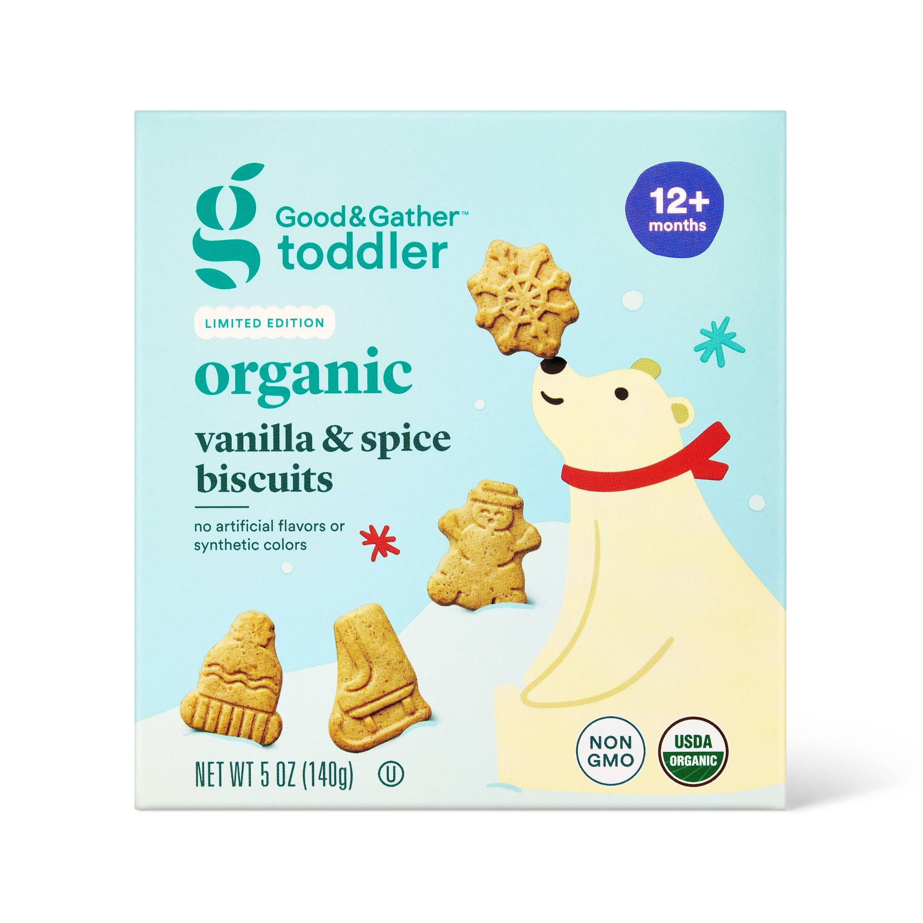 Vanilla Spice Biscuit Baby Snacks - 5oz - Good & Gather™