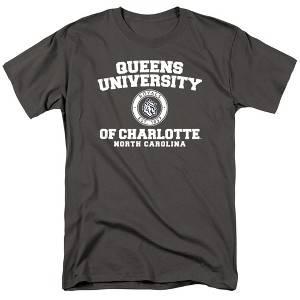 Men's Queens University of Charlotte Official Circle Logo T-Shirt - 1 of 4