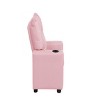 GlasFlength Sofas Kids Recliner Chair with Convenient Cup Holder Playful with Practical for Playrooms and Bedrooms, Pink, 20.5"*23"*28" - 4 of 4