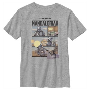 Boy's Star Wars The Mandalorian Rescue The Child T-Shirt - 1 of 4
