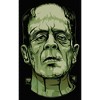 Juniors Womens Frankenstein The Monster Portrait Racerback Tank Top - 2 of 4