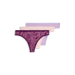 Jockey Women's Organic Cotton Stretch Logo Thong - 3 Pack - 1 of 4