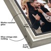 Americanflat Vintage Picture Frame with Beaded Accents with Shatter Resistant Glass and Easel Stand - 3 of 4