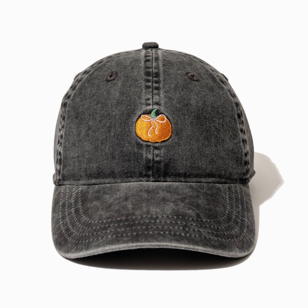 Frasier Sterling Pumpkin Baseball Hat - Black