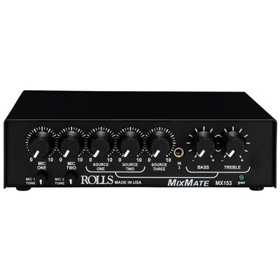 ROLLS MIX MATE 1/2 RACK MIC SOURCE MIXER