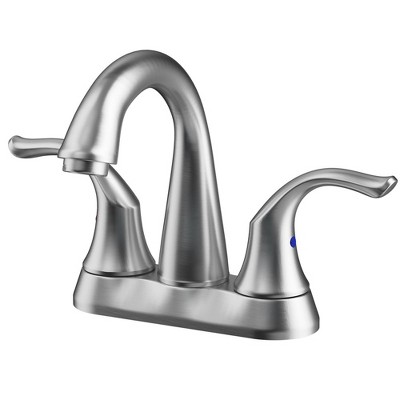 LOVMOR 2-Handle Bathroom Sink Faucet 3 Hole, Chrome