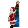 Old World Christmas Blown Glass Ornament for Christmas Tree, Santa's AI List Bot - 3 of 4