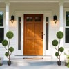 NicBex 1PC Faux Tree, Double Rod 18-leaf Artificial Plant Indoor Fake Plants for Courtyard Entryway, Garden Decor - 4 of 4