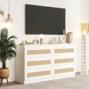 Rattan Dresser for Bedroom, 6 Drawer Dresser for Bedroom, Modern Wide Chest of Drawers - 4 of 4
