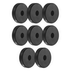 Unique Bargains Mechanical Anti-Vibration Durable Multipurpose Rubber Isolation Washers Black - 1 of 4