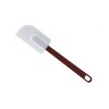 Winco Silicone Scraper, Flat Blade, Heat Resistant, Economy, 10" - 2 of 2