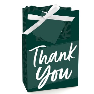 Big Dot of Happiness Emerald Elegantly Simple - Guest Party Favor Boxes - Set of 12 - 1 of 4