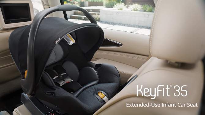 Chicco KeyFit 35 Cleartex Infant Car Seat - Legend, 2 of 19, play video