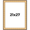 PosterPalooza | Traditional Gold Picture Frame - UV Acrylic, Foam Board Backing, Hanging Hardware - 2 of 4