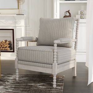 Weslake Villa Farmhouse Accent Armchair - HOMES: Inside + Out - 1 of 4