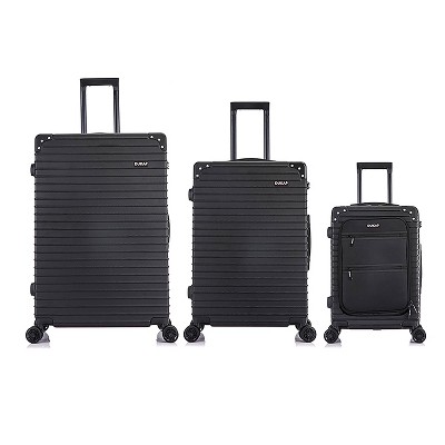 Dukap Intely Hardside Large Checked Spinner Suitcase With Integrated  Digital Weight Scale : Target