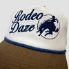 Mighty Fine Rodeo Daze Two-toned Baseball Hat - White/Brown - 4 of 4