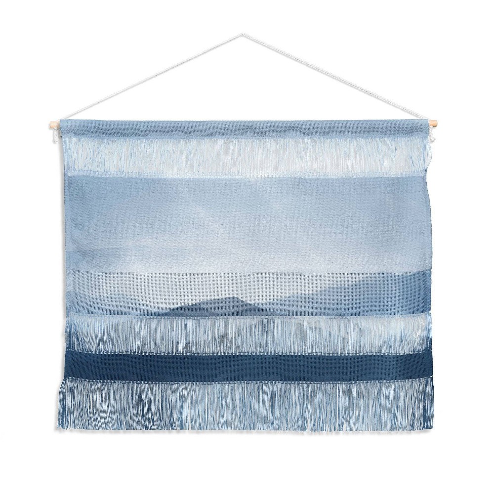 Ingrid Beddoes Hazy Morning Landscape Wall Hanging Blue - Deny Designs