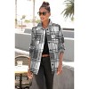 LASCANA Women's Plaid Shirt Jacket Plaid - image 2 of 4