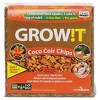 Hydrofarm GROW!T JSCC2 Organic Coco Coir Indoor Tropical Flower Plant Planting and Outdoor Decorative Mulch Chips, 2 Cubic Feet - 2 of 3