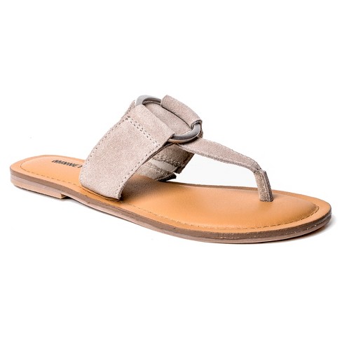 Minnetonka Women's Fairlea Sandals 5915263, Simply Taupe Beige