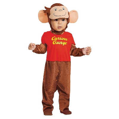 Disguise Toddler Boys' Curious George Jumpsuit Costume