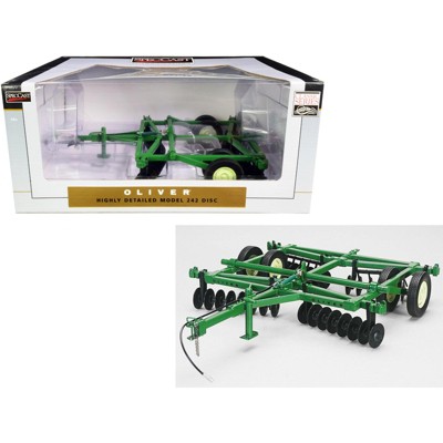 Oliver 242 10 Foot Disc Harrow Green "Classic Series" 1/16 Diecast Model by SpecCast