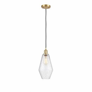 Cindyrella - 1 Light Cord Hung Mini Pendant In Industrial Style-14.5 Inches Tall and 7 Inches Wide - 1 of 1