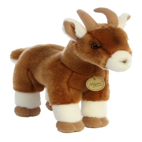 Aurora Medium Goat Miyoni Realistic Stuffed Animal Brown 11" : Target